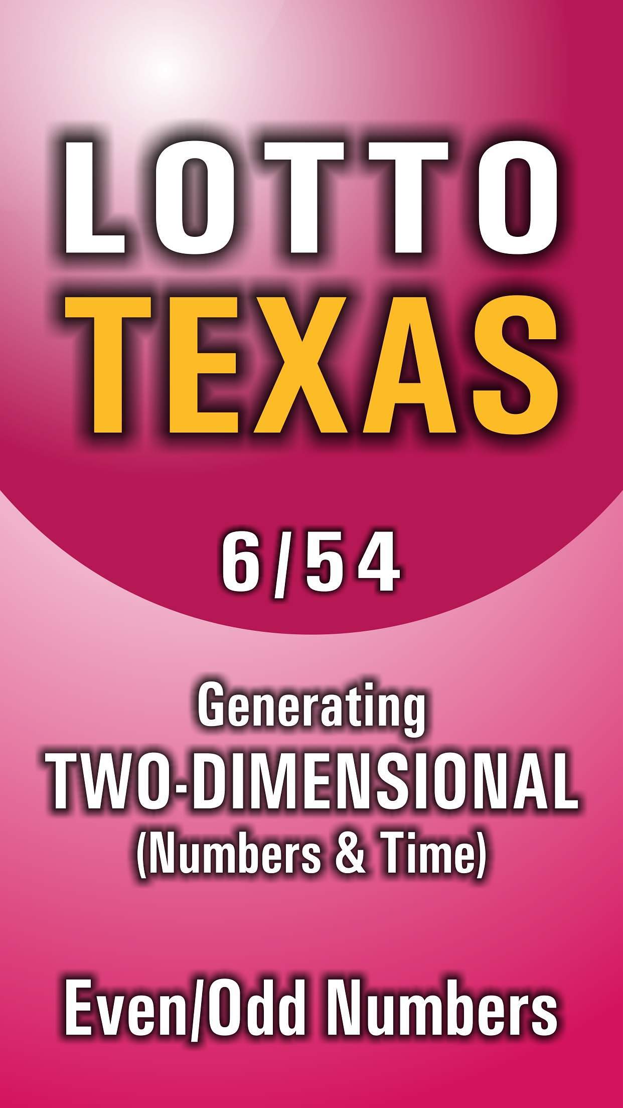 Texas Lottery Numbers